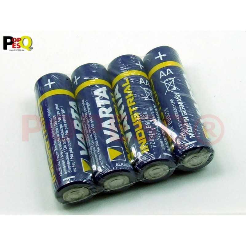 POPESQ® 4 pcs. x AA (R6) 1.5V Varta Industrial Pile alcaline A1876