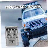 Ciieeo Cargador De Pilas Rechargeables Chargeur De Batterie Rechargeable Chargeur Multiple Chargeur Pile La Batterie Réveil