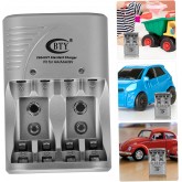 Ciieeo Cargador De Pilas Rechargeables Chargeur De Batterie Rechargeable Chargeur Multiple Chargeur Pile La Batterie Réveil
