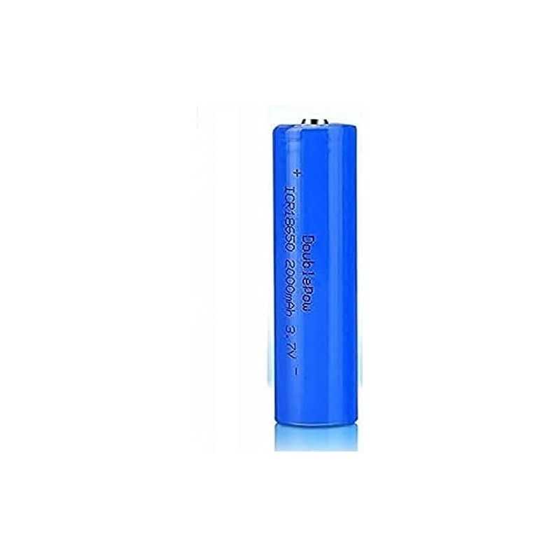 Batterie Au Lithium Rechargeable Pleine Capacité 3.7V 2000mah Icr Pleine Capacité Tête Pointue Rechargeable Durable Batterie Batterie Au Lithium Rechargeable Pleine Capacité 3.7V 2000mah Icr Pleine Capacité Tête Pointue Rechargeable Durable Batterie