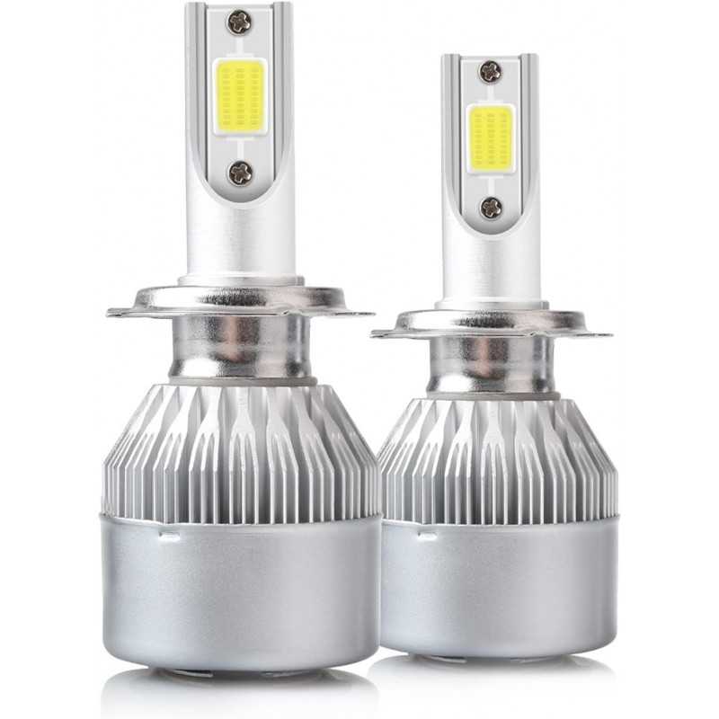 Phares 2pcs C6 LED Phare de voitures Auto Lampes de brouillard Feux de brouillard 12V 3000K 6500K 8000K H7 LED H4 Ampoule H8 H1 Phares 2pcs C6 LED Phare de voitures Auto Lampes de brouillard Feux de brouillard 12V 3000K 6500K 8000K H7 LED H4 Ampoule H8 H1