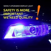 Duendhd 10 PièCes Voiture LED T10 W5W COB Lecture DôMe Lampe Marqueur LumièRe Cale LumièRes Plaque D'Immatriculation Ampoules