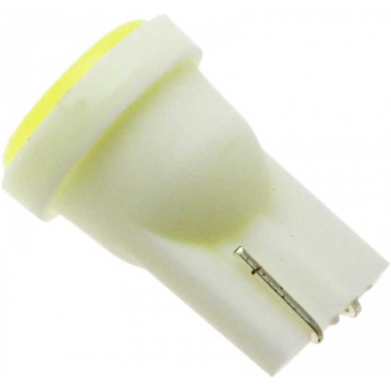 Eaglerich Lot de 10 ampoules LED T10 COB W5 W pour intérieur de voiture en céramique 12 V COB sans erreur de stationnement
