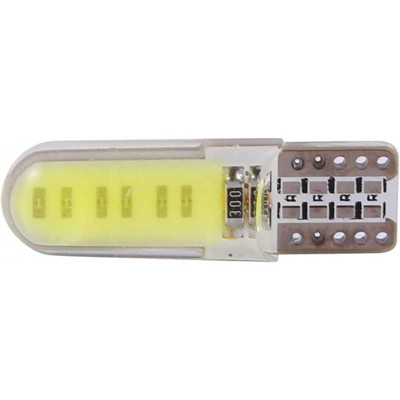 DEARBORN Lot de 10 ampoules LED COB T10 W5W COB pour intérieur de voiture