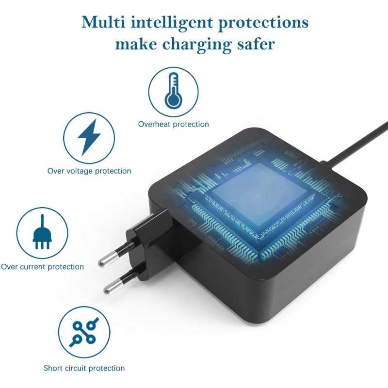 65W Alimentation Chargeur Ordinateur Portable pour ASUS AD2066020 AD883020 AD887020 AD887320 AD890026 ADP-65DW ADP-65DW C