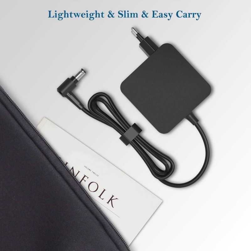 65W Alimentation Chargeur Ordinateur Portable pour ASUS AD2066020 AD883020 AD887020 AD887320 AD890026 ADP-65DW ADP-65DW C
