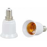 KAIBSEN E14 à E27 Adaptateur de rallonge, E14 à E27 Edison convertisseur de vis Ampoule Douille de Lampe