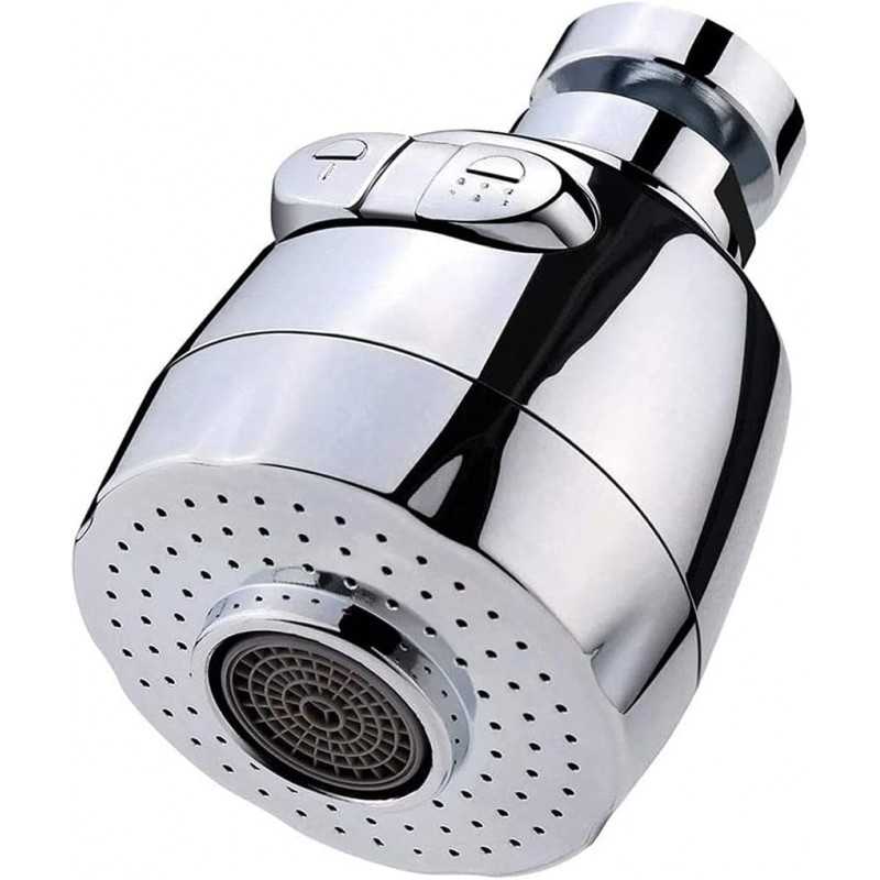 Aérateur de Robinet Cuisine, Filtre Moussant de Cuisine Pour Robinet en Laiton Réglable à 2 Modes, Adapté au Robinet Avec Buse à Aérateur de Robinet Cuisine, Filtre Moussant de Cuisine Pour Robinet en Laiton Réglable à 2 Modes, Adapté au Robinet Avec Buse à