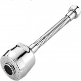 Aérateur de Robinet Cuisine, Filtre Moussant de Cuisine Pour Robinet en Laiton Réglable à 2 Modes, Adapté au Robinet Avec Buse à