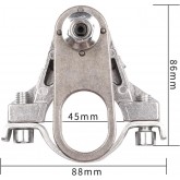 Adaptateur de meuleuse d'angle multifonction de type 100 mm pour outil oscillant
