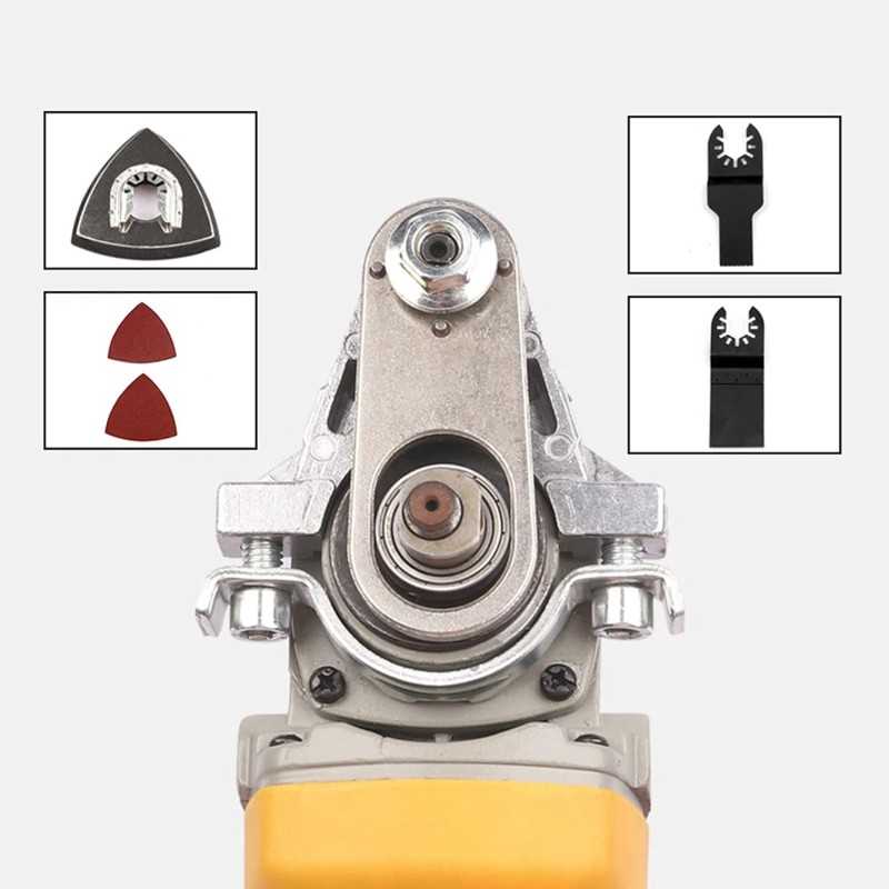 Adaptateur de meuleuse d'angle multifonction de type 100 mm pour outil oscillant