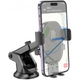Support de téléphone professionnel pour voiture Borofone Modèle à ventouse Compatible iPhone Facile à utiliser Support solide