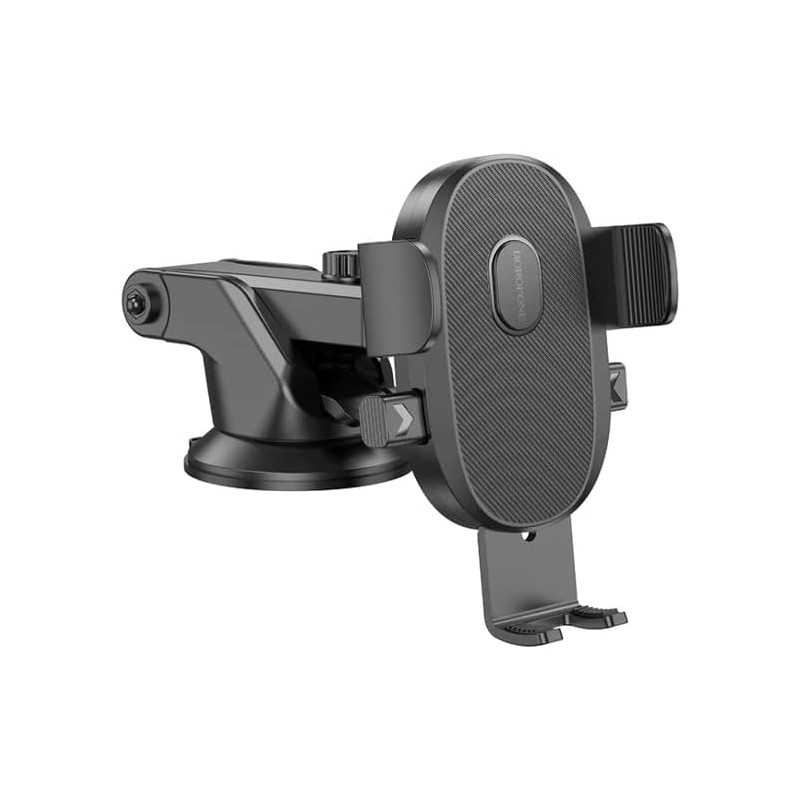 Support de téléphone professionnel pour voiture Borofone Modèle à ventouse Compatible iPhone Facile à utiliser Support solide