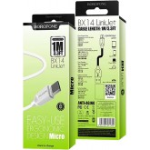 BOROFONE BX14 LinkJet USB Cable Type-C L 2M - White