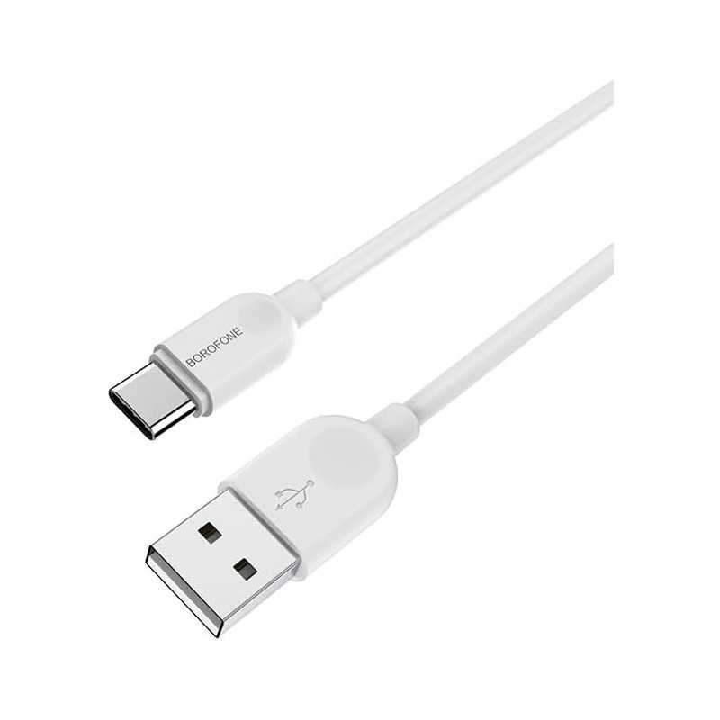 BOROFONE BX14 LinkJet USB Cable Type-C L 2M - White