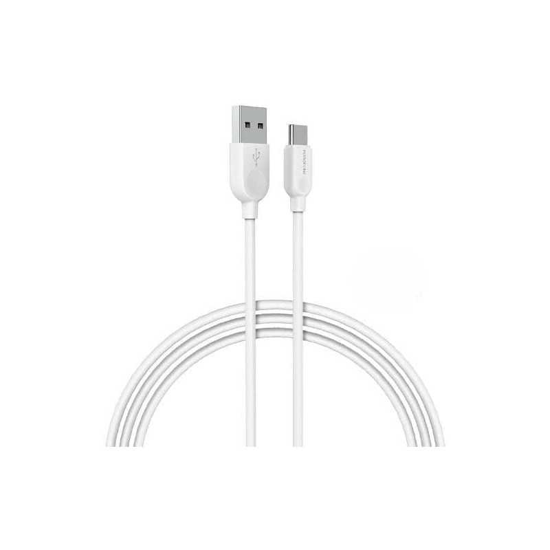 BOROFONE BX14 LinkJet USB Cable Type-C L 2M - White