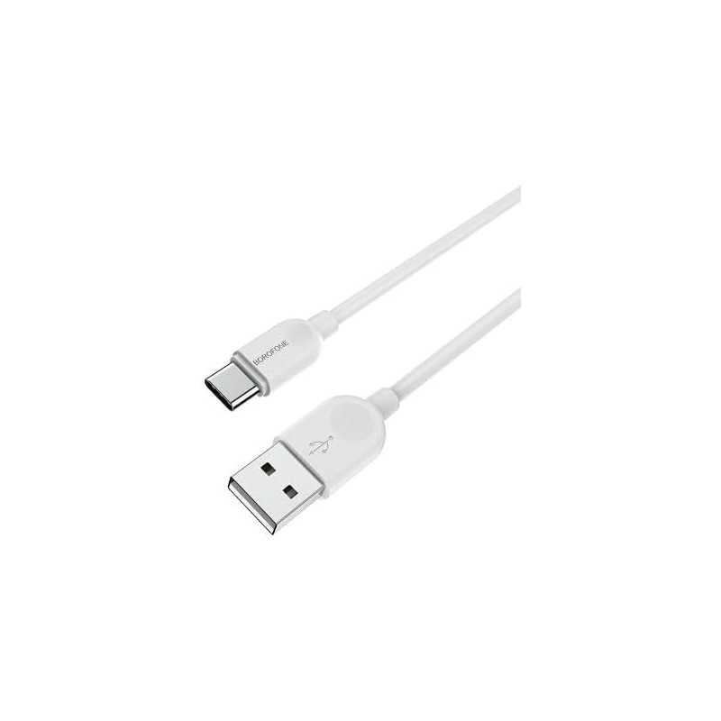 BOROFONE BX14 LinkJet USB Cable Type-C L 2M - White