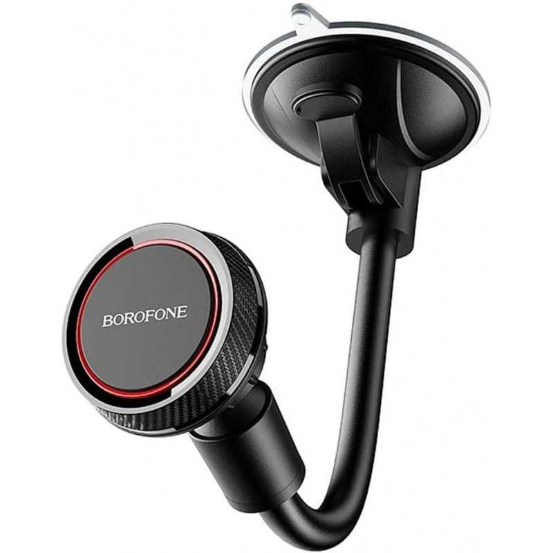 Support de pare-brise pour voiture Borofone BH18 Journey Series, noir/rouge Support de pare-brise pour voiture Borofone BH18 Journey Series, noir/rouge