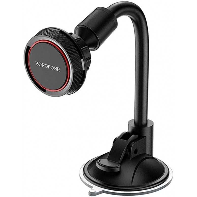 Support de pare-brise pour voiture Borofone BH18 Journey Series, noir/rouge