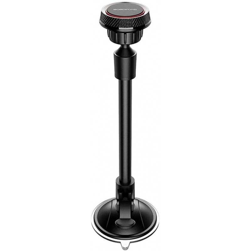 Support de pare-brise pour voiture Borofone BH18 Journey Series, noir/rouge