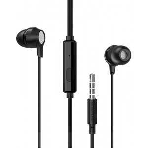 Écouteurs universels Borofone BM28 Tender Sound avec micro - Noir