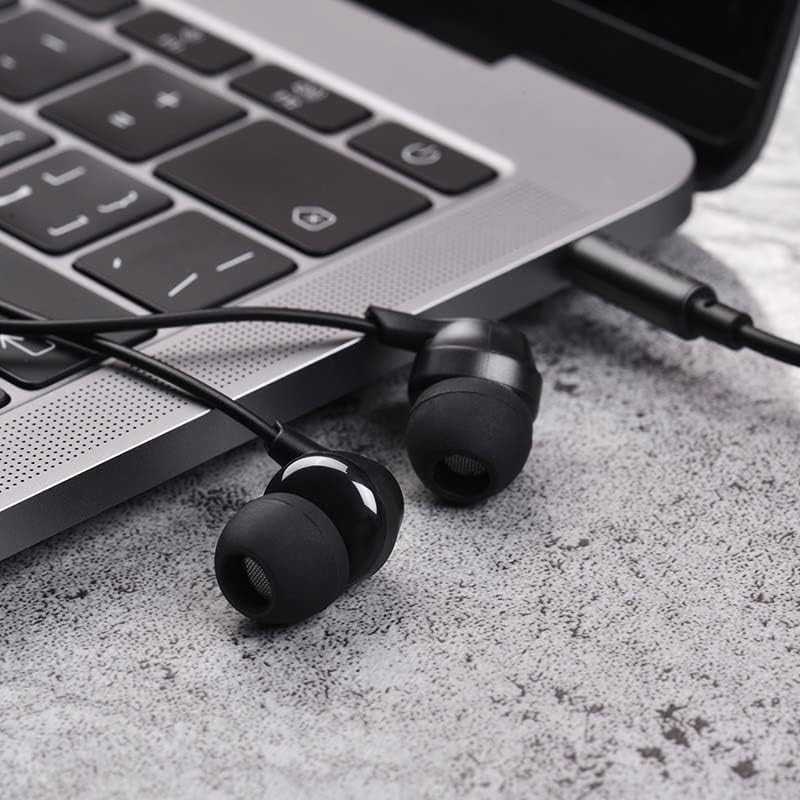 Écouteurs universels Borofone BM28 Tender Sound avec micro - Noir