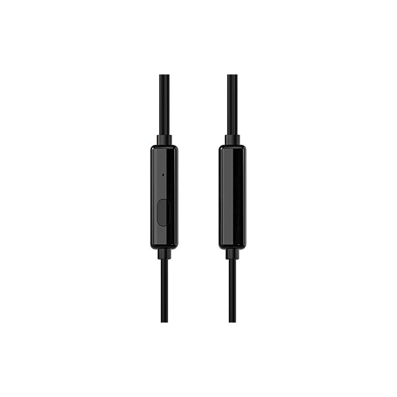 Écouteurs universels Borofone BM28 Tender Sound avec micro - Noir