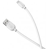 Câble USB Lightning Borofone BX14 Linkjet, 2 mètres - Blanc