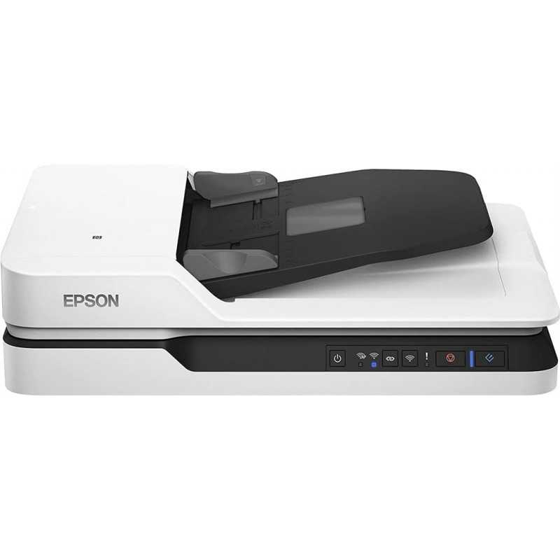 EPSON WorkForce DS-1630 | Scanner de documents A4 - 1200x1200 DPI, ADF, USB 3.0, recto-verso, 25ppm, traitement intelligent de