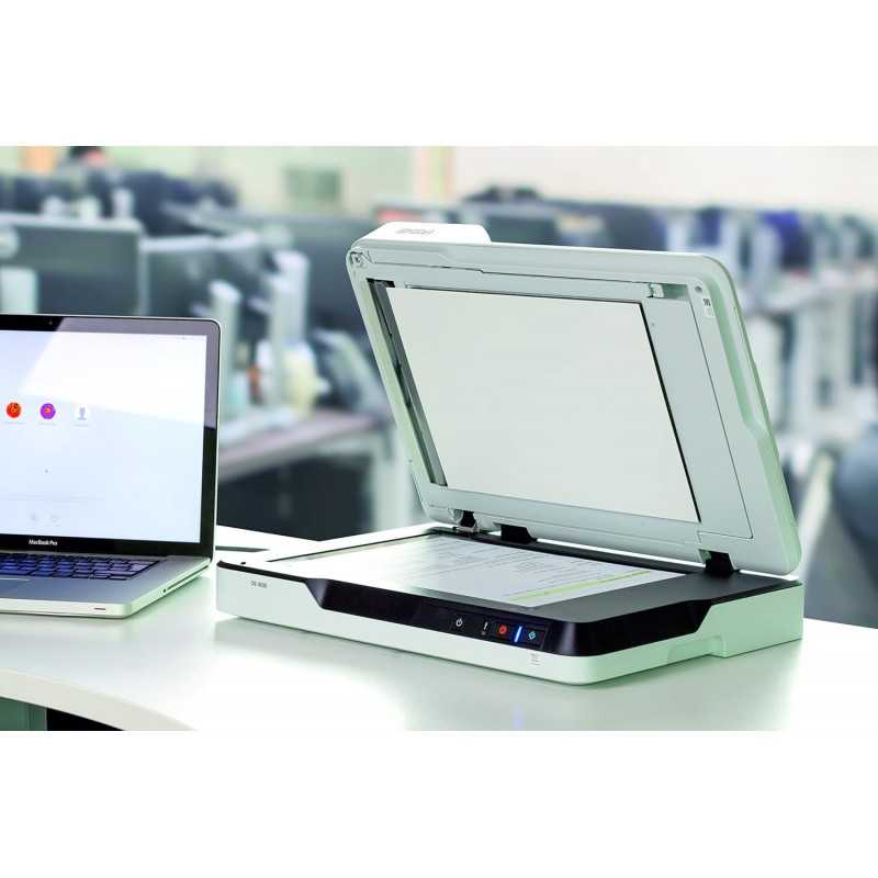EPSON WorkForce DS-1630 | Scanner de documents A4 - 1200x1200 DPI, ADF, USB 3.0, recto-verso, 25ppm, traitement intelligent de