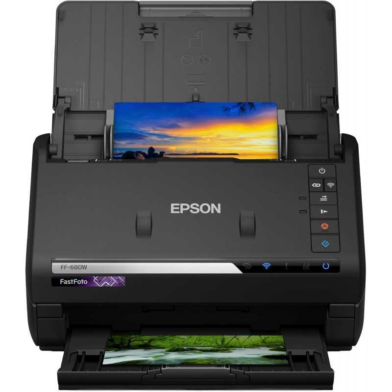 EPSON WorkForce DS-1630 | Scanner de documents A4 - 1200x1200 DPI, ADF, USB 3.0, recto-verso, 25ppm, traitement intelligent de