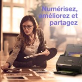 EPSON WorkForce DS-1630 | Scanner de documents A4 - 1200x1200 DPI, ADF, USB 3.0, recto-verso, 25ppm, traitement intelligent de
