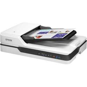 Epson WorkForce DS-1660W 600 x 600 DPI Numérisation à plat Noir, Blanc A4 - Scanners (210 x 297 mm, 600 x 600 DPI, 1200 x 1200