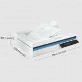 Scanner professionnel HP ScanJet Pro 3600 f1, chargeur automatique de documents, technologie de numérisation CIS, à plat
