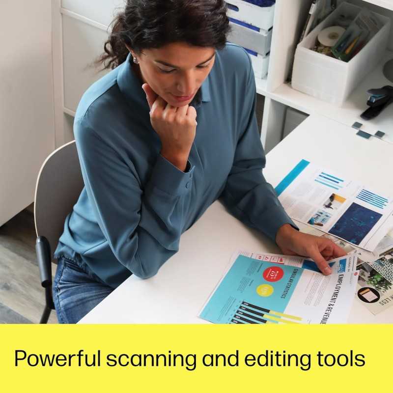 Scanner professionnel HP ScanJet Pro 3600 f1, chargeur automatique de documents, technologie de numérisation CIS, à plat