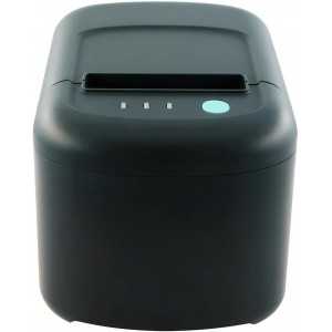 Imprimante thermique de tickets Yarikh GAINSCHA GA-E200 80 mm, 203 dpi, port USB/série/Ethernet, noir