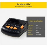 Label Maker Machine 80mm Mini Portable Bluetooth Thermique De Poche Imprimante De Reçu Autocollant Impression D'étiquettes