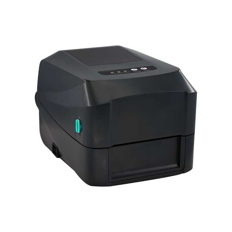 Imprimante thermique de codes-barres GAINSCHA GS-2406T 4 pieds, port RS232/USB/réseau/Wi-Fi/Bluetooth 203 DPI 2 pouces