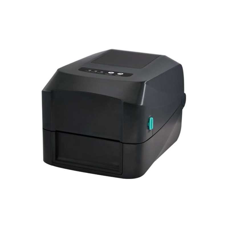 Imprimante thermique de codes-barres GAINSCHA GS-2406T 4 pieds, port RS232/USB/réseau/Wi-Fi/Bluetooth 203 DPI 2 pouces
