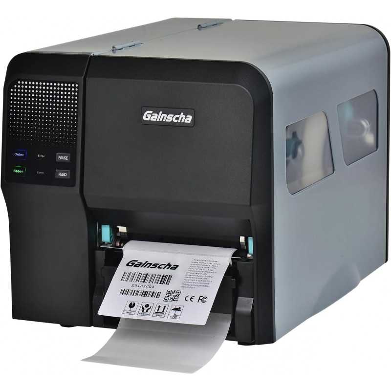 4 inch Industrial Printer, Thermal Transfer and Direct Thermal (GI-3406T)