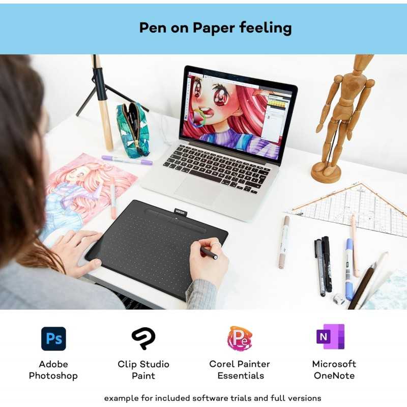 Wacom Intuos Medium Bluetooth Noir