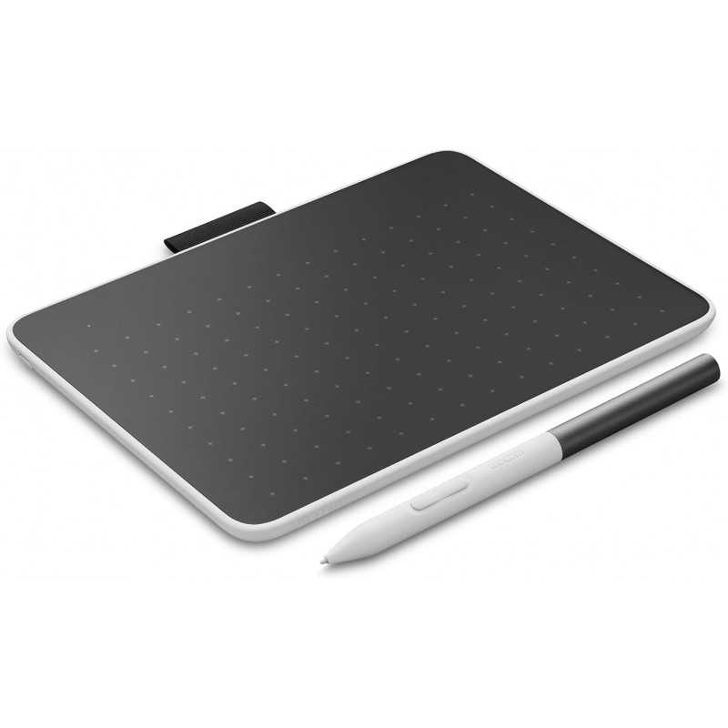 Tablette de Dessin Wacom One 12 avec écran 11,6” Full HD 99% sRGB, Stylet à résonance électromagnétique sans Pile ni Batterie