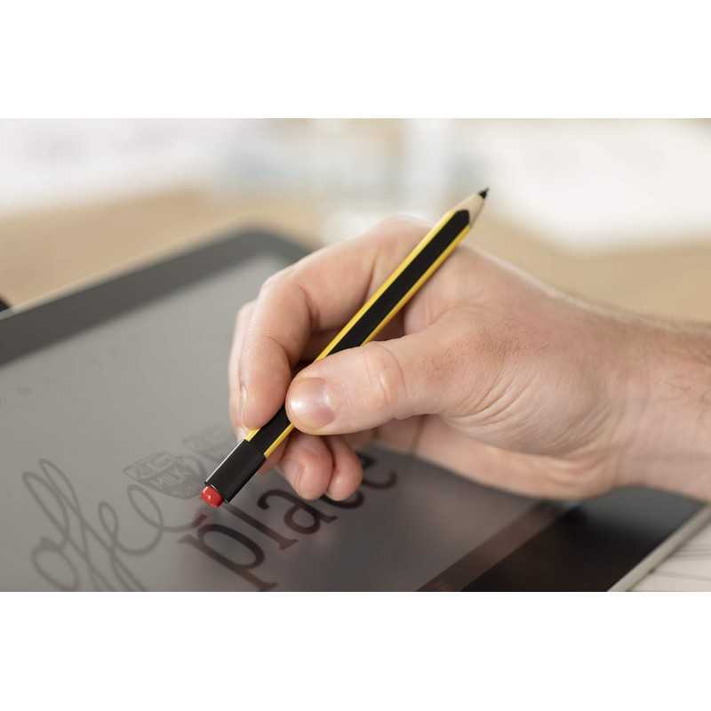 Tablette de Dessin Wacom One 12 avec écran 11,6” Full HD 99% sRGB, Stylet à résonance électromagnétique sans Pile ni Batterie