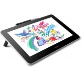 Tablette de Dessin Wacom One 12 avec écran 11,6” Full HD 99% sRGB, Stylet à résonance électromagnétique sans Pile ni Batterie