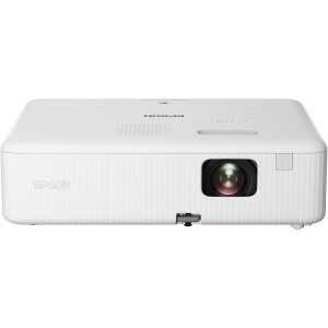 Epson CO-W01 Video projecteur WXGA, HD Ready 16:10, Technologie 3LCD, 3000 Lumens, Connexion USB/HDMI, Correction Horizontale