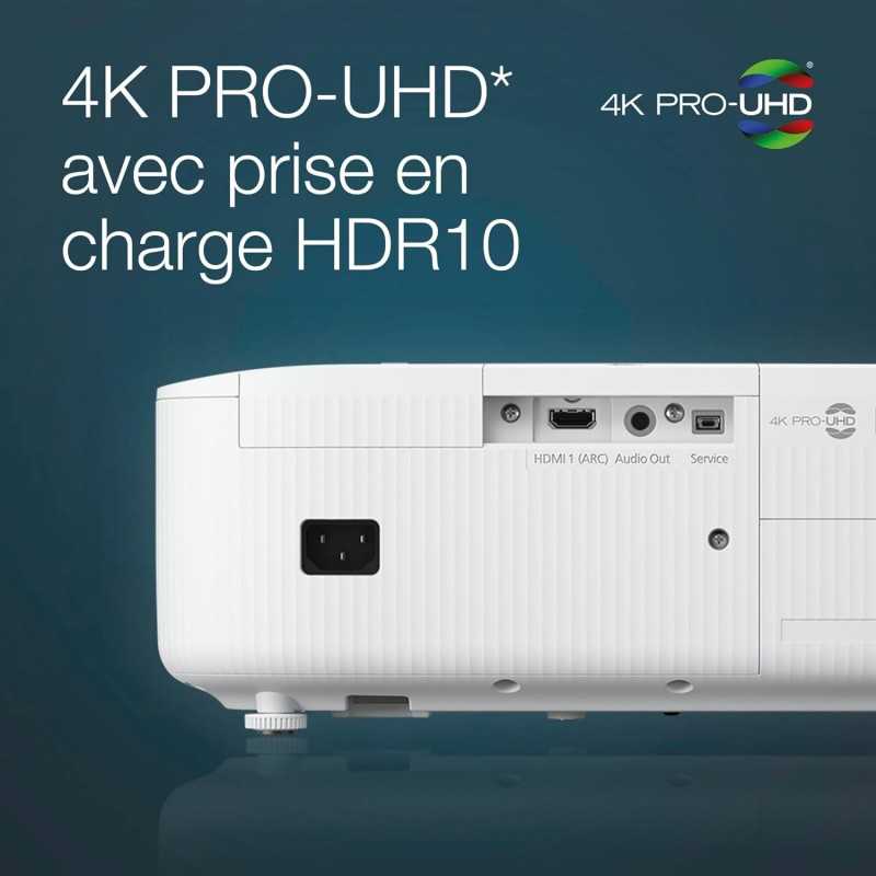 Epson CO-W01 Video projecteur WXGA, HD Ready 16:10, Technologie 3LCD, 3000 Lumens, Connexion USB/HDMI, Correction Horizontale