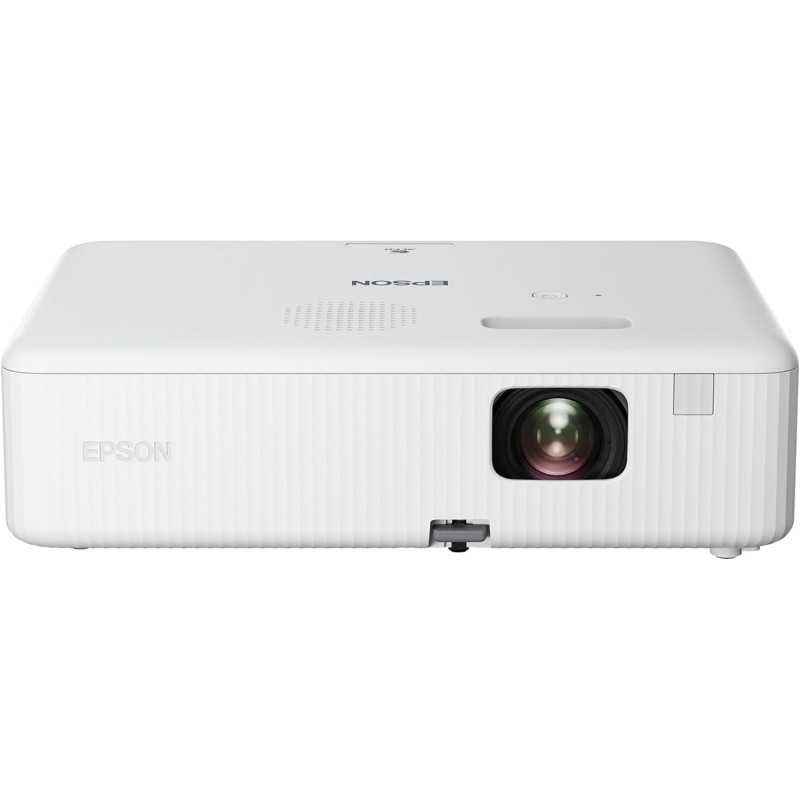 Epson CO-W01 Video projecteur WXGA, HD Ready 16:10, Technologie 3LCD, 3000 Lumens, Connexion USB/HDMI, Correction Horizontale