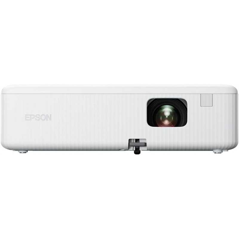 Epson CO-W01 Video projecteur WXGA, HD Ready 16:10, Technologie 3LCD, 3000 Lumens, Connexion USB/HDMI, Correction Horizontale