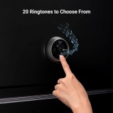 EZVIZ DP2C or 1080P Judas de Porte Camera Surveillance, Visiophone Connecté Interphone Vidéo, Judas Numérique 4.3’’ Écran