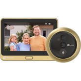 EZVIZ DP2C or 1080P Judas de Porte Camera Surveillance, Visiophone Connecté Interphone Vidéo, Judas Numérique 4.3’’ Écran